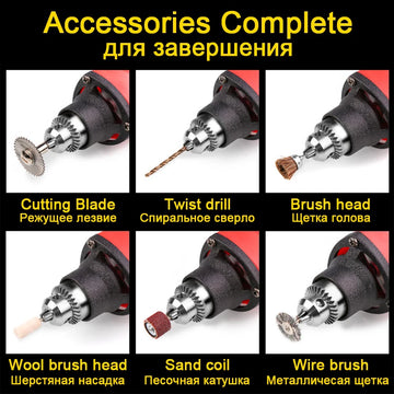 TUNGFULL Dremel Drill Engraving Tool 500W Engraving Drill Electric Drill 220v Mini Drill Tools Variable Speed For Polishing Apsilon