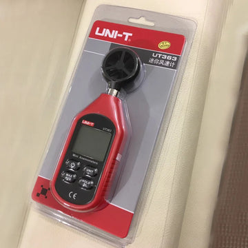 UNI-T Anemometer UT363 UT363BT Wind Speed Meter 0~30m/s Air Speedometer Digital Temperature Meter Wind Speed Measurement Apsilon