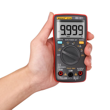 ZOYI ZT109/111 Digital Multimeter Transistor Tester Capacitor True-RMS Tester Automotive Electrical Capacitance Meter Temp Diode Apsilon