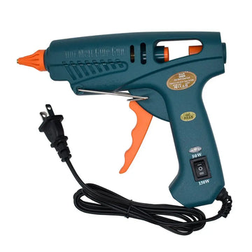 Hot Melt Glue Gun Single， Packing SET-8 15 IN 1 Tool KIT Silicone Gun 50W/OFF/150W Switch Use 11mm Glue Stick Pure Copper Nozzle Apsilon