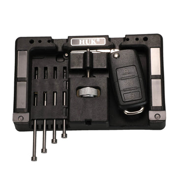 jingyuqin Original HUK Fixing Tool Vice Of Flip Car key Pin Remover Split Disassembly Pin Tool for Locksmith Tool With Four Pins Apsilon