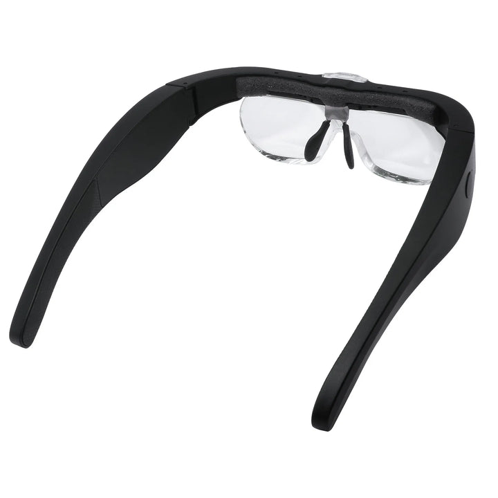 Magnifying Glasses Magnifier1.5X 2.5X 3.5X 5.0X USB Rechargeable With LED Light For Reading Jewelers Watchmaker Repair Wearing Apsilon