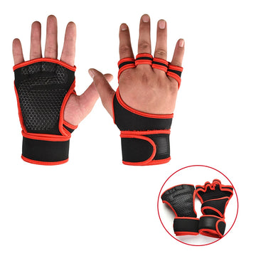 Training Sport Gloves for Men Women Workout Gloves Fitness Body Building Weightlifting Gym Hand Wrist Palm Protector Gloves Apsilon