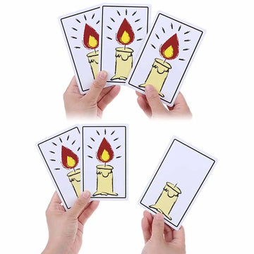1 Set Relighting Candles Magic Cards Magic Tricks Magic Props Amazing New Magic Toy Funny Toys Apsilon