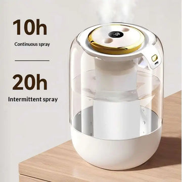 HOMEFISH 2025 New Model Air Humidifier for Home Use, Quiet Bedroom Large Spray for Pregnant Women and Babies, Indoor Humidifier Apsilon