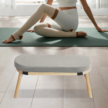 Foldable Meditation Bench Kneeling Meditation Stool for Home Kneeler Meditations Yoga Prayer Coffee/Gray/Green Apsilon