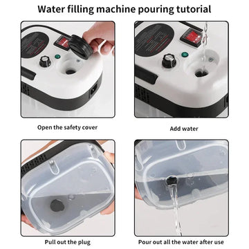 2500W Handheld Steam Cleaner High and Temperature Air Conditioner Kitchen Hood Car Steam Clean Machine Floor and More Cleaning Apsilon