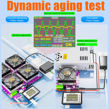 BW600 DC1-200V WiFi Tuya Electronic Load Indicator Battery Tester 18650 Pack Capacity Monitor Checker USB Charging Tools 50A Apsilon