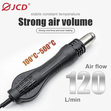 JCD 8586D Soldering Station 2 IN 1 750W Hot Air Gun LCD Dual Digital Display Electric Soldering Iron SMD Welding Rework Station Apsilon