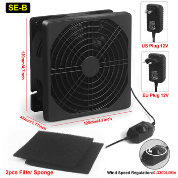 Toolour Solder Fume Extractor Smoke Absorber Remover 12V Soldering Fan DIY Working Fan Fume Extractor for Soldering Repairing Apsilon