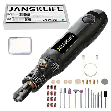 JANGKLIFE USB Cordless Rotary Tool Kit Woodworking Engraving Pen DIY For Jewelry Metal Glass Mini Wireless Drill Apsilon