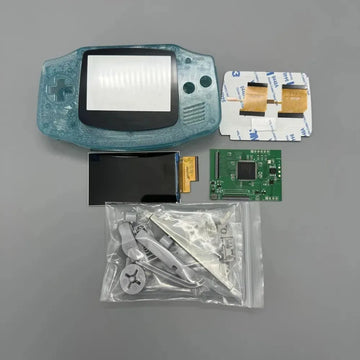 GBA IPS LCD No Cut Shell Required Easy to Install 2.9" IPS High Brightness LCD and Shell Kit for Gameboy Advance GBA Apsilon