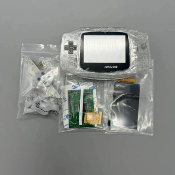 GBA IPS LCD No Cut Shell Required Easy to Install 2.9' IPS High Brightness LCD and Shell Kit for GameBoy Advance GBA Apsilon