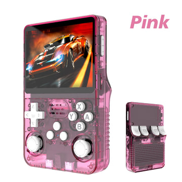 BOYHOM 256G/128G/64G R36S ARKOS 2.0 Retro Handheld Game Console 3.5'' IPS screen,Portable Pocket Game Player for  children gift Apsilon