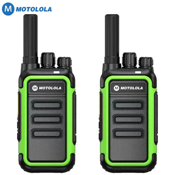 RNABAU 2Pcs Mini Walkie Talkie Portable Two-Way Radio UHF Transceiver Set Walkie-talkies Radio Walkie Talkie Long Range COD Apsilon