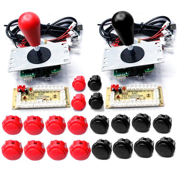 Copy SANWA Game Machine Arcade Console DIY Kit 8 Way Joystick Push Buttons For PC Raspberry Pi Zero Delay USB Board Controller Apsilon