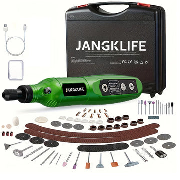 JANGKLIFE USB Cordless Rotary Tool Kit Woodworking Engraving Pen DIY For Jewelry Metal Glass Mini Wireless Drill Apsilon