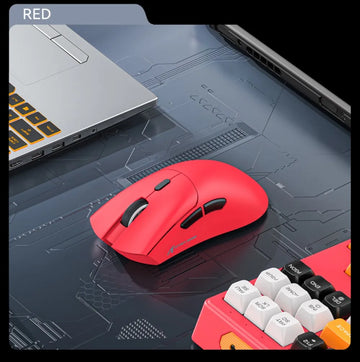 Attack Shark R1 Wireless Gaming Mouse 1000Hz 18000DPI PAW3311 Tri-Mode Connection Macro Programmable Ergonomic Game Mice for PC Apsilon