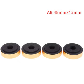 4pcs/set HIFI Audio Speaker Amplifier Anti-shock Absorber Feet Pads Isolation Stand Crab Claw Clamp Bracket For Camera Tripods Apsilon