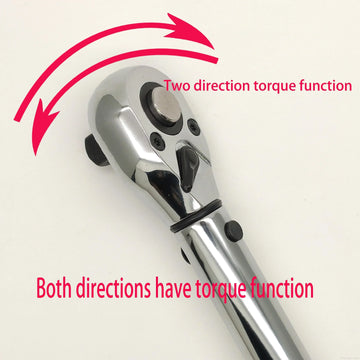 5-60N.m Torque Wrench 3/8 Inch Square Drive Torques Key ±3% High Precision Torque Wrench Professional Bicycle Automotive Tool Apsilon
