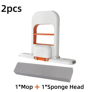 2/8pcs Self-Squeezing Desktop Mops Handheld Sponge Mop for Home Bathroom Kitchen Foldable Tabletop Scrubber Mini Cleaning Tools Apsilon