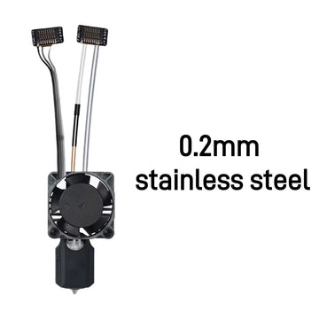 Bambu Original X1/P1 Series Hotend Kit Hardened Steel Nozzle 0.2/0.4/0.6/0.8mm For Bambu lab X1C X1 P1P P1S 3D Printer Parts Apsilon