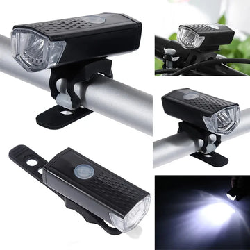 Bike Light Set Bicycle Headlight Taillight Rechargeable Front and Rear Set MTB Bike Flashlight Cycling Lamp Bicycle Accessories Apsilon