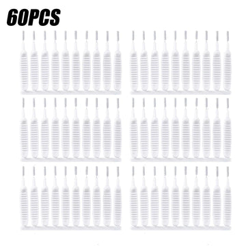 10-500PCS Shower Cleaning Brush Bathroom Micro Nylon Brush Nozzle Anti-blocking Cleaning Tools Bathroom Accessories Apsilon