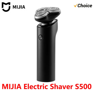 New MIJIA S500 Electric Shaver Dry Wet Shaving Triple Blade Trimmer Beard Floating Head Men's Shaver Electric Razors Machine Apsilon