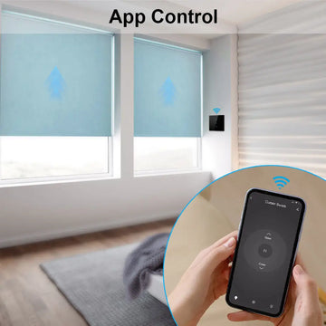 LoraTap Tuya Smart Life WiFi Curtains Blinds Switch Roller Shutters Motor Switch Backlight Style Google Home Alexa Voice Control Apsilon
