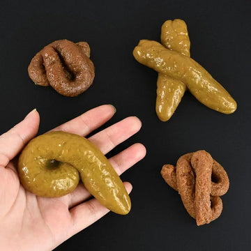 Realistic Shit Safe And Soft Plastic Fake Poop Funny Tricky Toys Pranks Gag Joke Games Party Gift Antistress Gadget Squish Toy Apsilon