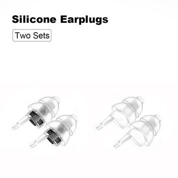 HUAK High Fidelity Silicone Ear Plugs for Noise Cancelling Washable Reusable Musicians Motorcycles Sleeping Work, Study, Swim Apsilon