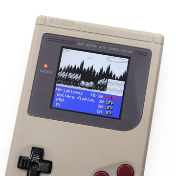 HISPEEDIDO For GameBoy DMG V5 IPS High Brightness Backlight LCD Ultra kits RIPS IPS LCD screen Mod For Game Boy DMG Classic menu Apsilon