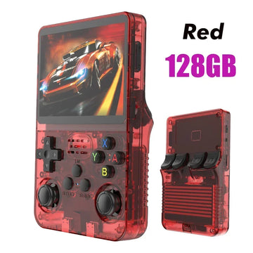 BOYHOM 256G/128G/64G R36S ARKOS 2.0 Retro Handheld Game Console 3.5'' IPS screen,Portable Pocket Game Player for  children gift Apsilon
