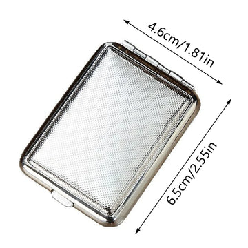 Metal Match-box With Striker Plate Waterproof Sealed Reusable Vintage Compact For Camping Hiking Emergency Kit Family Gifts Apsilon