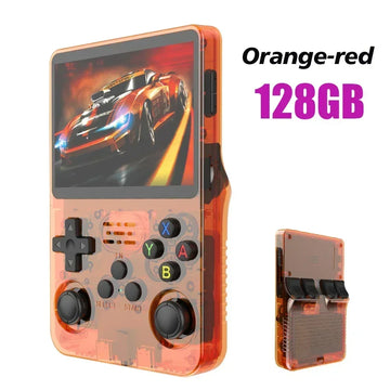 BOYHOM 256G/128G/64G R36S ARKOS 2.0 Retro Handheld Game Console 3.5'' IPS screen,Portable Pocket Game Player for  children gift Apsilon