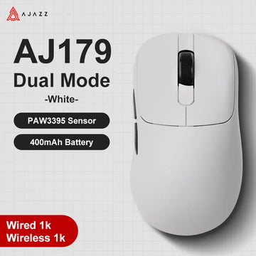 AJAZZ AJ179 Lightweight Wired And Wireless Mouse Ergonomic Macro Gaming Mouse Suitable For Personal Computers And Laptops Apsilon
