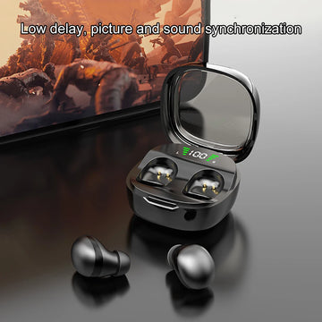 Mini Invisible Earphones Bluetooth 5.3 Headphones HiFi Stereo Wireless Headsets Noise Reduction Earbuds for Xiaomi Huawei Apsilon