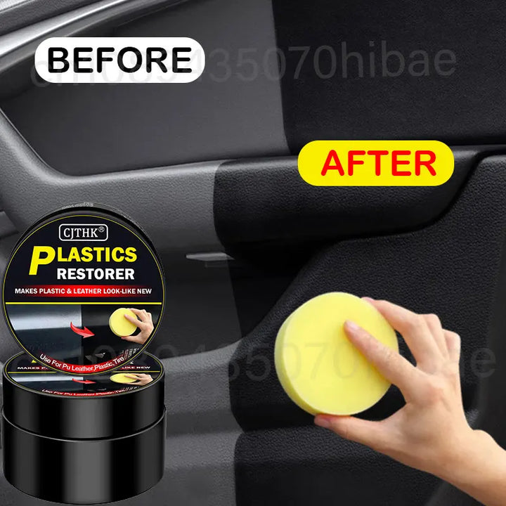 Car Plastic Restorer Back To Black Gloss Car Cleaning Products Plastic Leather Restore Auto Polish And Repair Coating Renovator Apsilon
