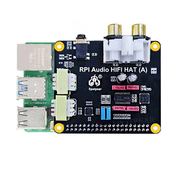 Raspberry Pi5 Audio HIFI HAT PCM5122 I2S Audio Card DAC Also For PI 5 / PI4 /PI3 /Zero Series Apsilon