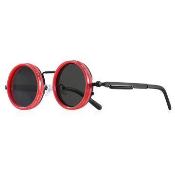 CRIXALIS Polarized Round Sunglasses ND9 Adjustable Dimming Men Women Retro Punk Men's Fishing Eyeglasses Outdoor Shades UV400 Apsilon