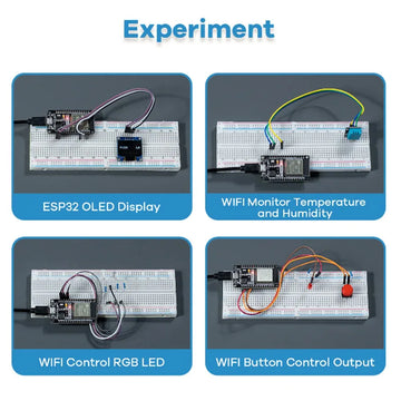 ESP32 Module Kit Starter Kit for ESP32 ESP-32S WIFI Module ESP32 WIFI Development Board Relay Display Sensor esp32 kit desenvolv Apsilon
