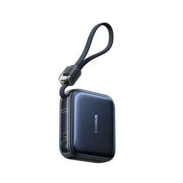 Baseus 45W Mini Power Bank 10000mAh Built-In USB-C Cable Pocket-Sized Smaller Fast Charging Portable For iPhone 17 Samsung S25 Apsilon