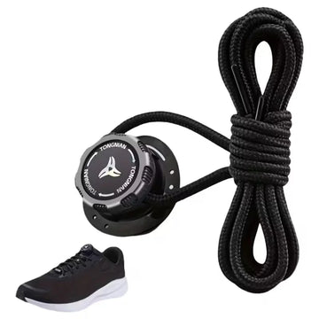 6pcs Set/1 Pair No-Tie Shoe Locks - Rotating Buckles for Sports and Outdoor Shoes - Unisex Quick-Adjust Design - Pre-Installed Apsilon