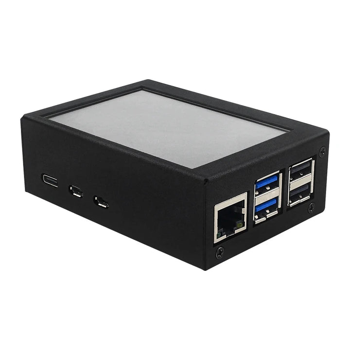 3.5 Inch Touch Screen for Raspberry Pi 5 480*320 LCD Display Optional Metal ABS Case Aluminum Active Cooler for Raspberry Pi 5 Apsilon