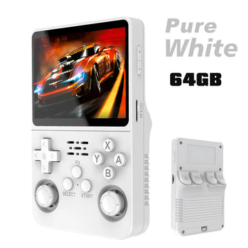 BOYHOM 256G/128G/64G R36S ARKOS 2.0 Retro Handheld Game Console 3.5'' IPS screen,Portable Pocket Game Player for  children gift Apsilon