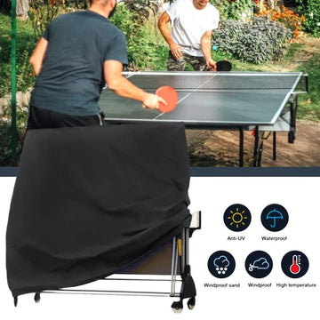 Ping Pong Table Cover Heavy Duty Waterproof Dust-proof Table Tennis Protection Cover for Indoor/Outdoor Ping Pong Table Storage Apsilon