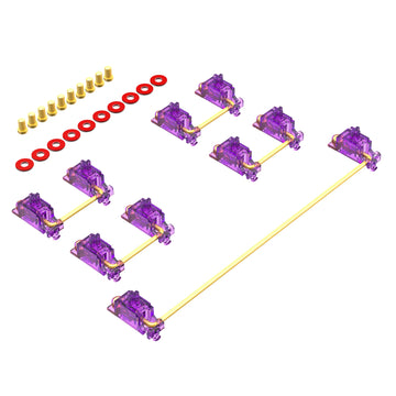 DUROCK Stabilizer V2 Screw-in Stabilizers PCB Mount Keycap Stabilisers Screw in Mechanical Keyboard Space Bar Stabs Apsilon