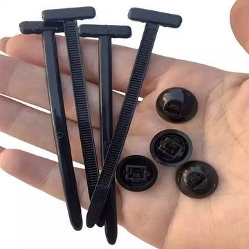 Cable tie buckle fixed through the core nail cable tie buckle mudguard fender inner lining trunk buckle Apsilon