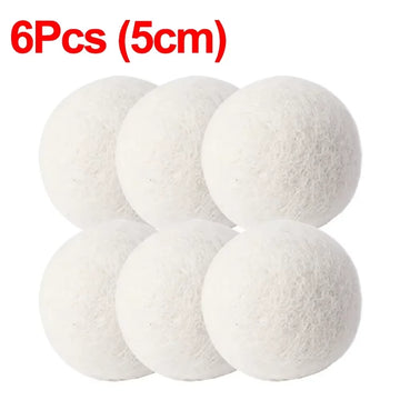 Clothes Wool Dryer Balls Laundry Tumble Dryer Balls Dryer Balls Laundry Softener Reusable Home Washing Machine Accessories Apsilon